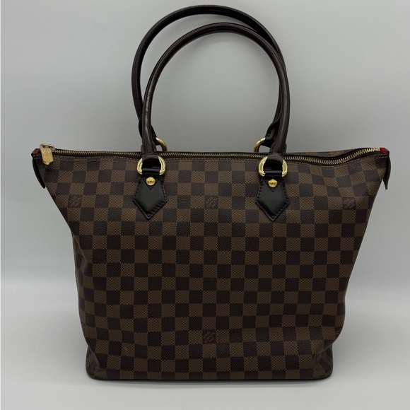 Authentic Louis Vuitton Damier Ebene Saleya MM - Picture 5 of 17